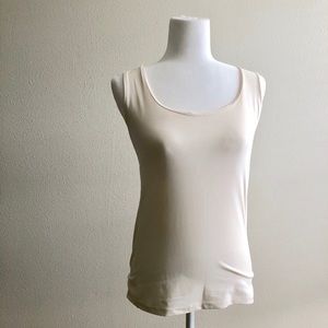 Zara wide strap stretch tank top